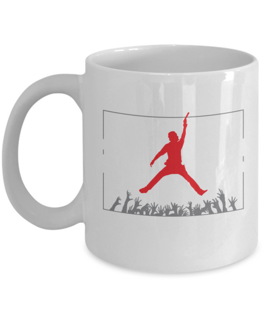 Plants vs zombies gift box mugs , AirGrimes - White Coffee Mug Porcelain Tea Cup 11 oz - Great Gift