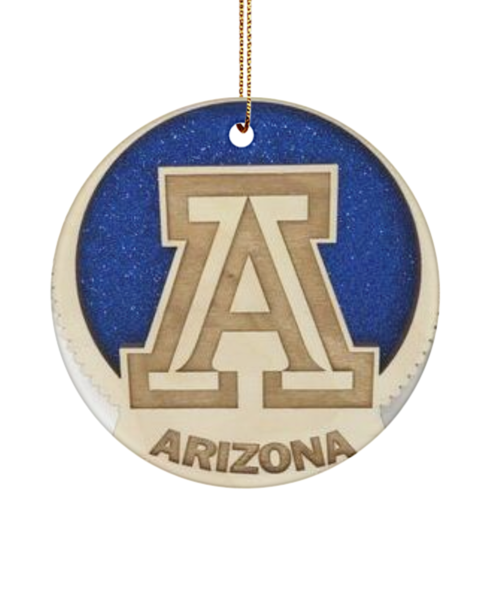 Arizona Ornament -Arizona -Arizona Christmas Ornament- Acrylic Christmas Ornament - Acrylic Ornament - Christmas Decoration -State Ornament