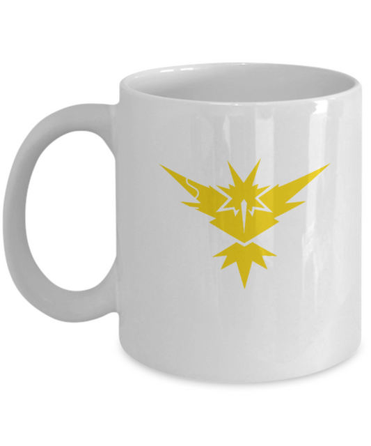 Games Go Instinct - White Coffee Mug Porcelain Tea Cup 11 oz - Great Gift