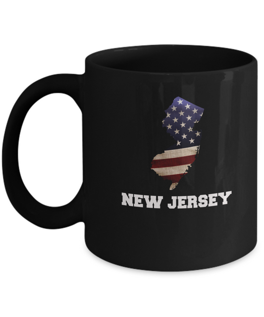 I Love New Jersey Coffee Mugs Coffee mug sets - Black coffee mugs 11 oz