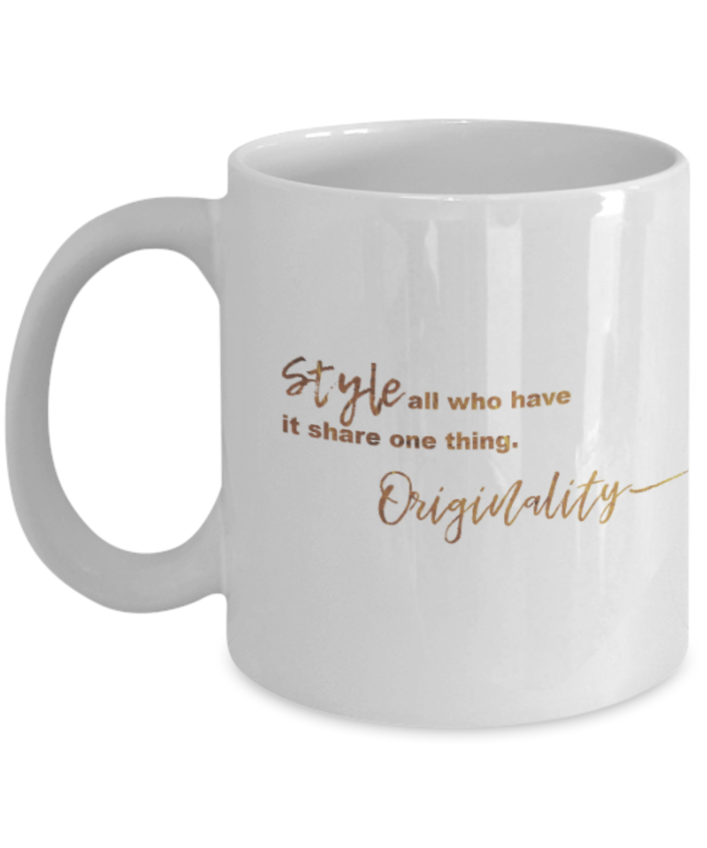 Get well mugs for women , Style Originality - White Coffee Mug Tea Cup 11 oz Gift
