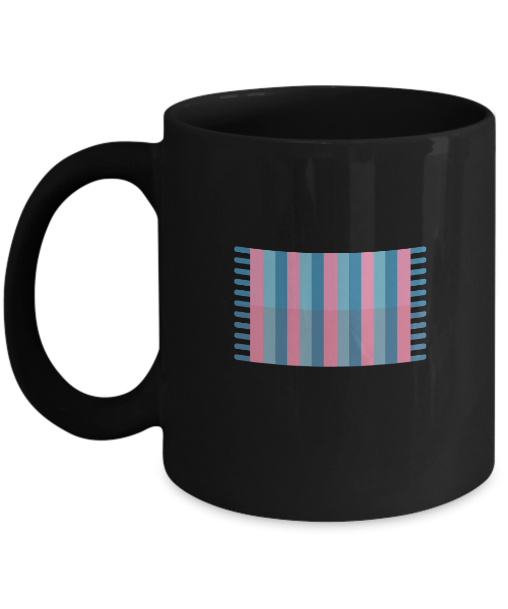 Beach mat Black Mugs - Funny Christmas Gifts - Black Coffee Mug Birthday Gag Gifts 11 oz