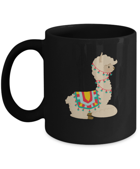 Family Clipart 1 Sheep Black Mugs - Funny Christmas Kids Gifts -Black coffee mugs 11 oz