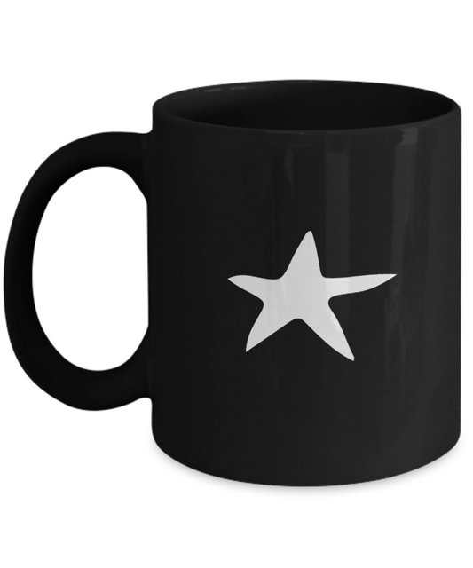 Knightmare before christmas mug - Christmas Doodle Star - Funny Christmas Gifts Mugs, Christmas Gifts for family Ceramic Cup Black, Funny Mugs Gift Ideas 11 Oz