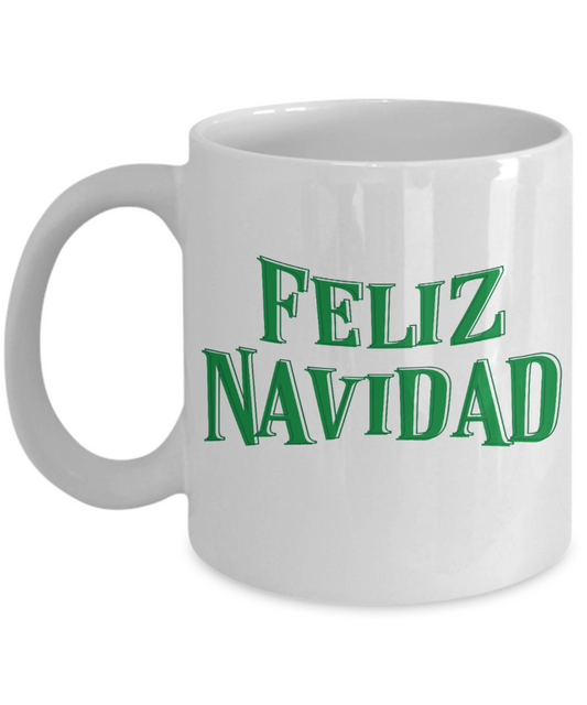 Knightmare before christmas mug - Feliz Navidad - Funny Christmas Gift Mugs, Christmas Gifts for family Ceramic Cup White, Funny Mugs Gift Ideas 11 Oz