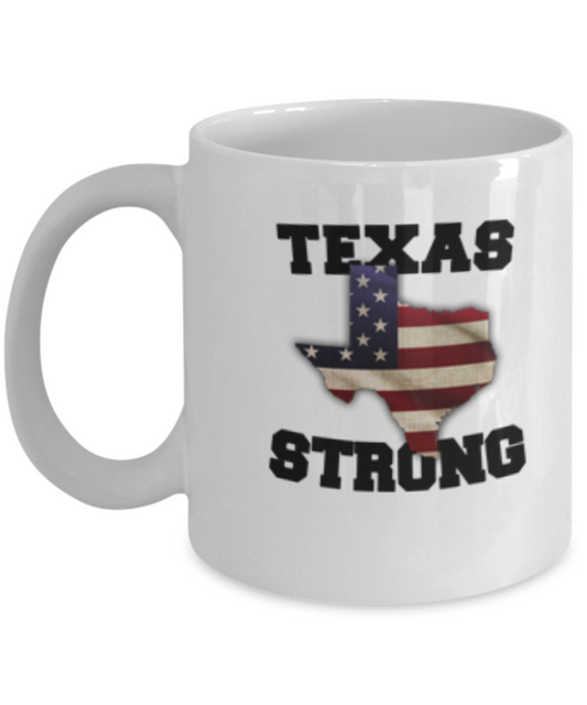 Texas State coffee mug - Porcelain White Funny Coffee White coffee mugs 11 oz