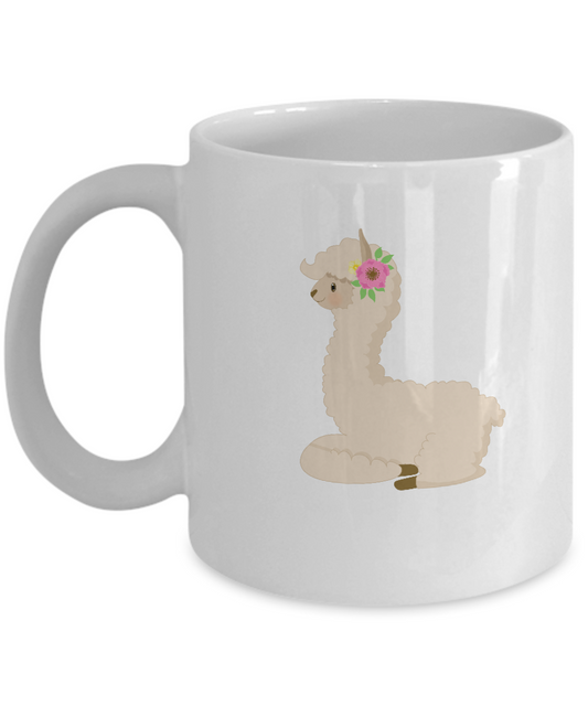 Lama sheep goat coffee mugs - Funny Christmas Gifts -  Birthday Gifts 11 oz