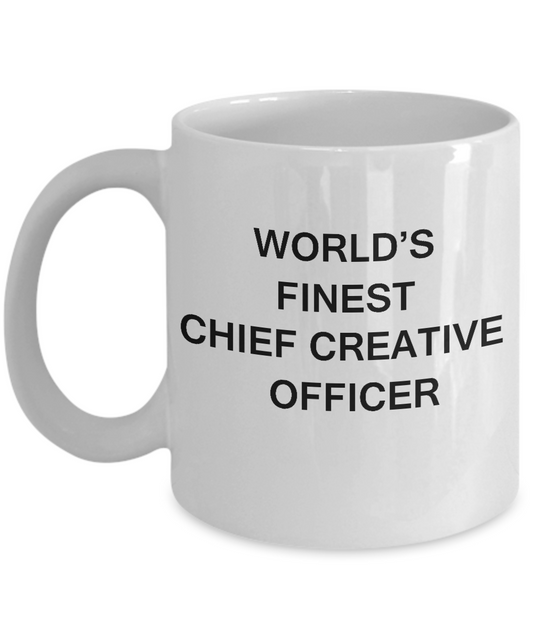 World's Finest Chief creative officer Mugs - Funny Mugs White coffee mugs 11 oz