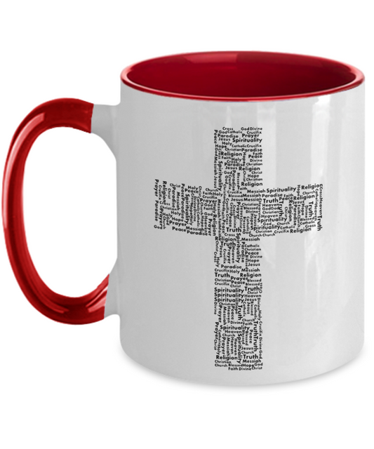 Faith Mug, Inspirational Coffee Mug, Faith Gifts For Women, Faith Gift Ideas, Christian Mug, Pastor Mug, Faith 2 Tier Mug