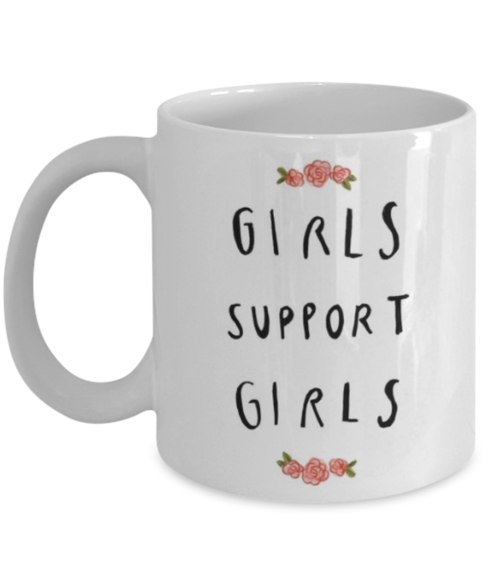 Proverbs Bible quotes , Girls support girls - White Coffee Mug Tea Cup 11 oz Gift