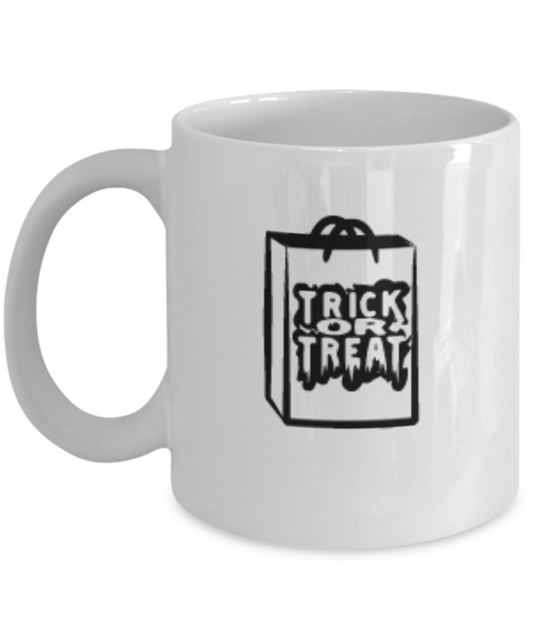 Trick R' treat, Special Halloween Gift Coffee mugs and Tea cups White coffee mugs 11 oz