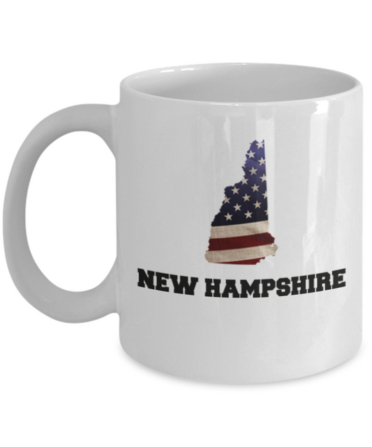 I Love New Hampshire Coffee Mugs Coffee mug sets - 11 Oz State Love Gift Idea Tea Cup Funny