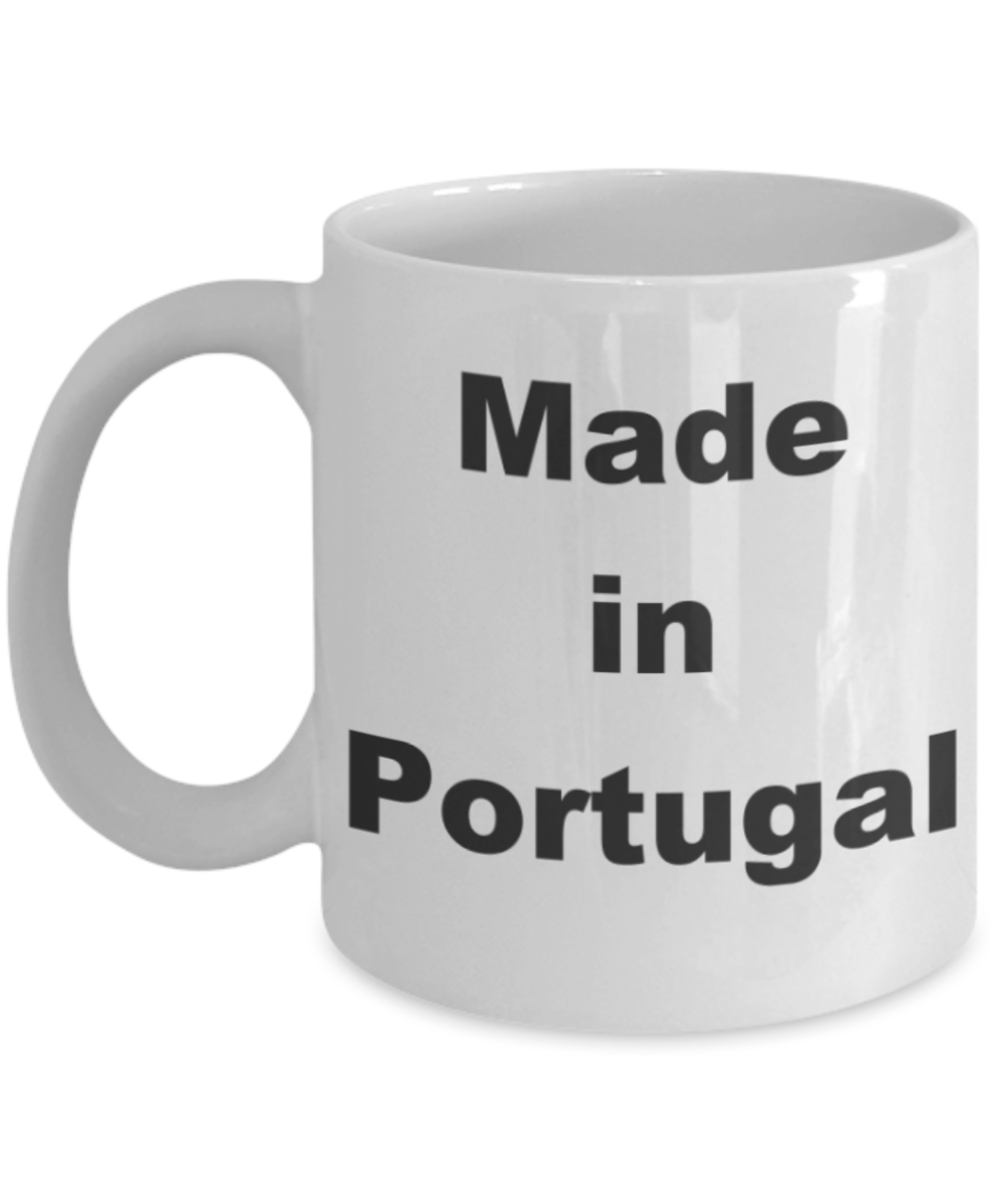 Made in Portugal - White Porcelain Coffee 11 oz
