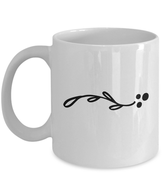 Christmas Clipart 10 coffee mugs - Funny Christmas Gifts - White coffee mugs 11 oz