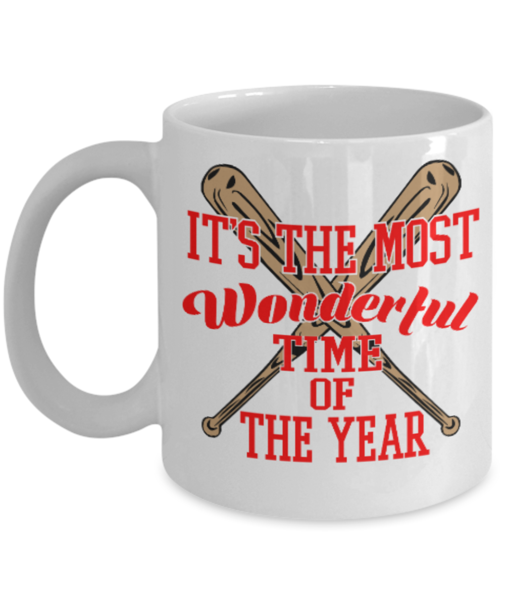 Fitness Lovers mugs , It's the most wonderful time of the year - White Coffee Mug Porcelain Tea Cup 11 oz - Great Gift