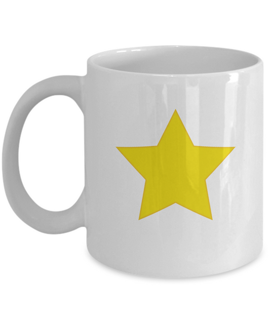 Christmas Star white mugs - Funny Christmas Gifts White coffee mugs 11 oz