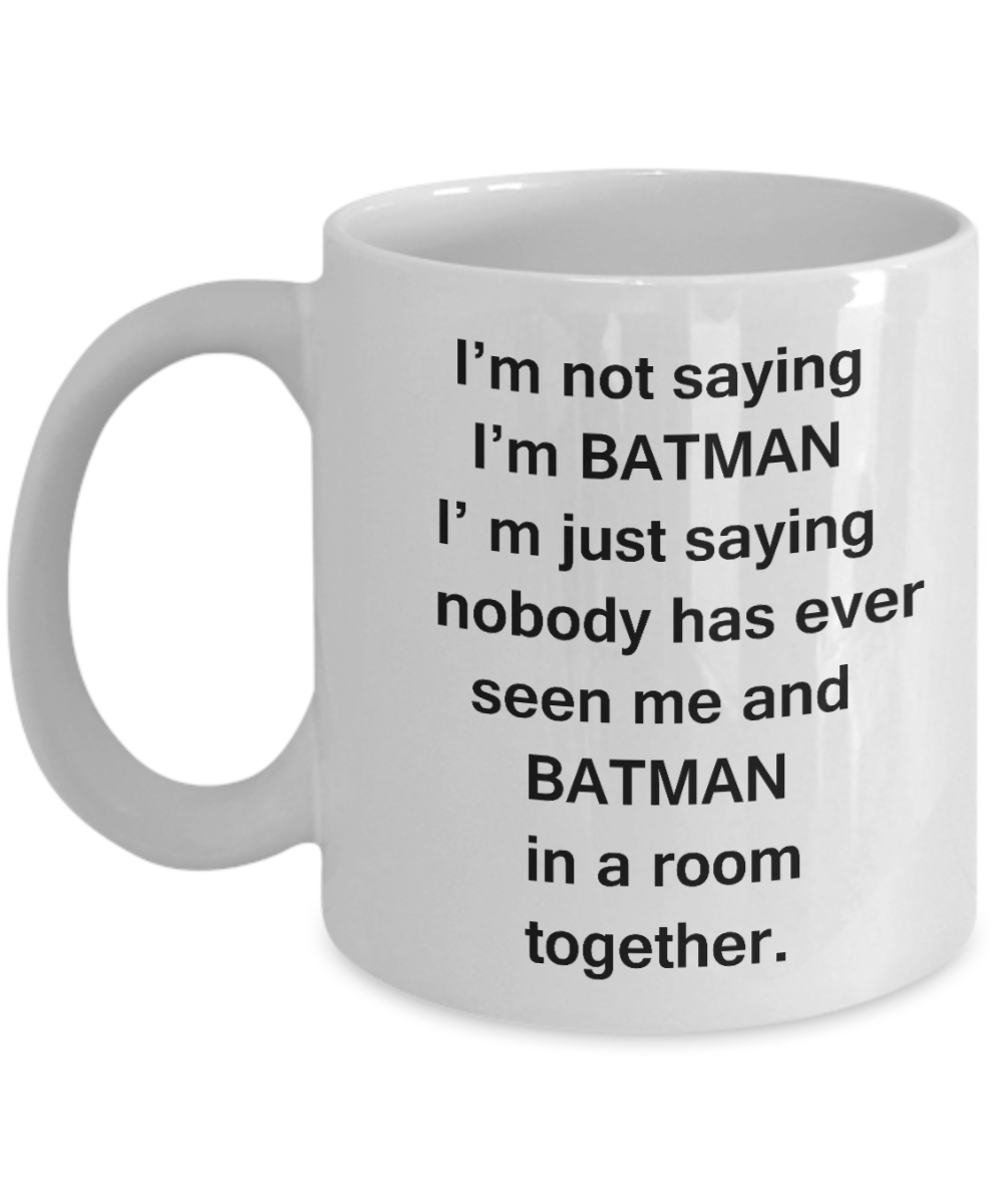 superhero lovers Gift coffee Mug- White Ceramic Coffee Mug 11 oz