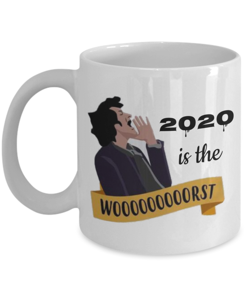 2020 Is The Worst 11 oz Mug, Jean Ralphio Coffee Mug, Coffee Gift for Friend, Coffee Quarantine Gift, Funny 2020 Christmas Gift