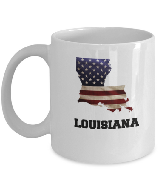 I Love Louisiana Coffee Mugs Coffee mug sets - 11 Oz State Love Gift Idea Tea Cup Funny