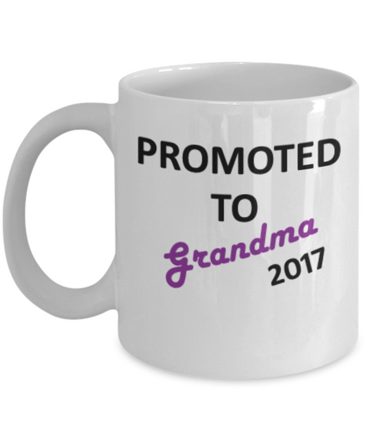 Promoted To Grandma Coffee Mug Gift Idea Cup