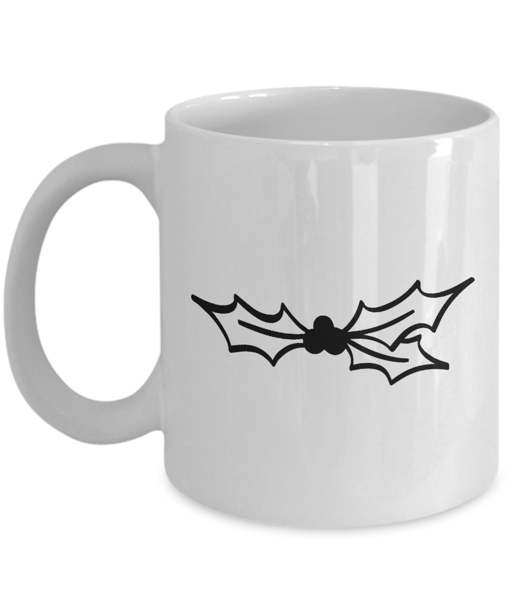Christmas Clipart 57 coffee mugs - Funny Christmas Gifts - Porcelain White coffee mugs 11 oz