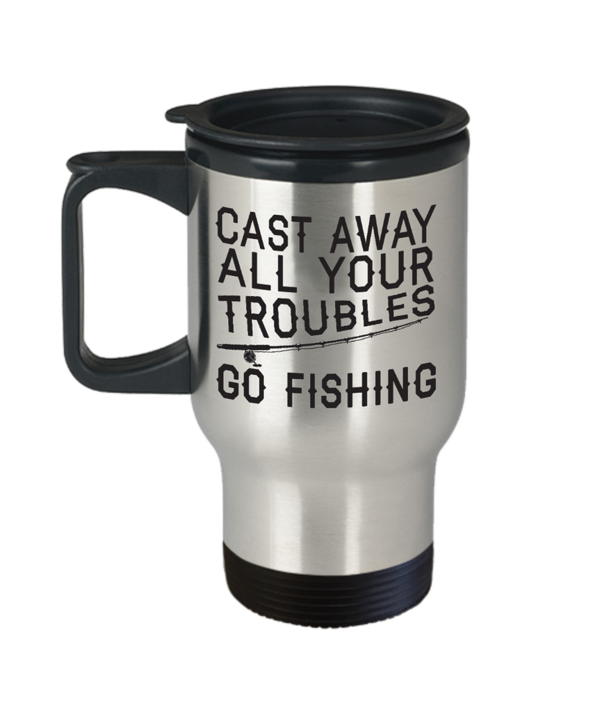 Dad Fishing Coffee & Travel Mugs