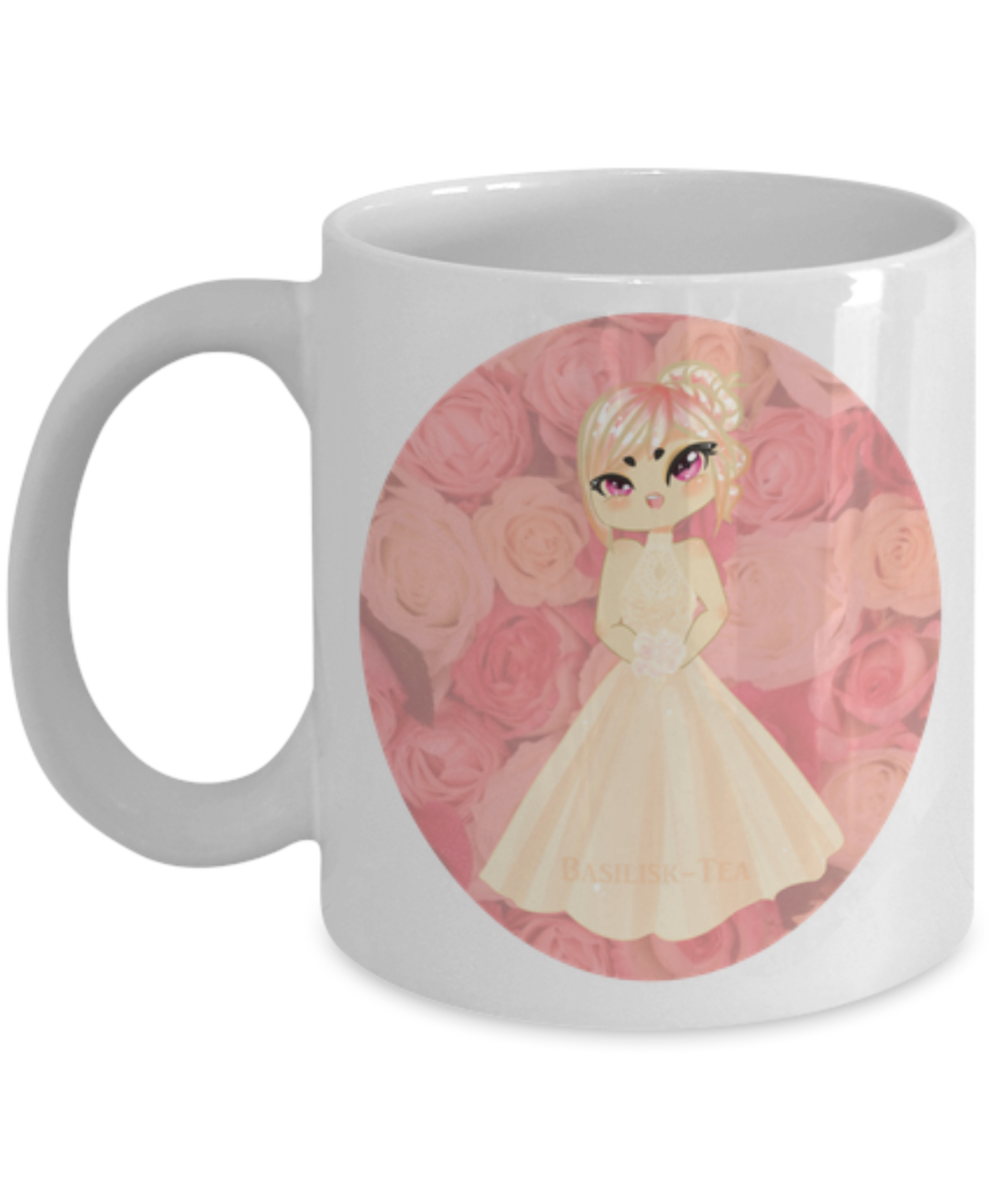 Future bride Coffee Cup - White Porcelain Coffee Cup,Premium 11 oz White coffee cup