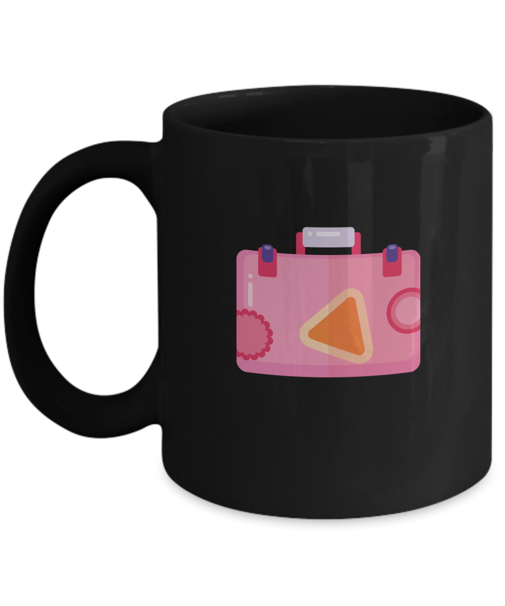 Beach bag Black Mugs - Christmas Gifts -  Birthday Gag Gifts 11 oz