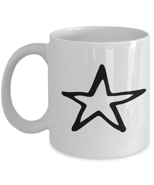 Knightmare before christmas mug - Christmas Doodle Star - Funny Christmas Gift Mugs, Christmas Gifts for family Ceramic Cup White, Funny Mugs Gift Ideas 11 Oz