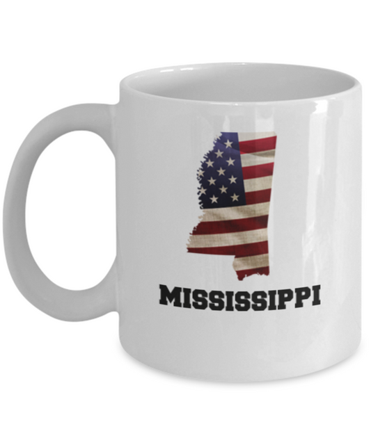 I Love Mississippi Coffee Mugs Coffee mug sets - 11 Oz State Love Gift Idea Tea Cup Funny