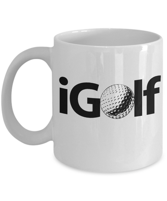 Best Golfer In History Gift Coffee mug,I Golf, Golfing-White Porcelain Coffee Mug 11 oz For Father,Brother,Friend,Golfer,Golfing cup
