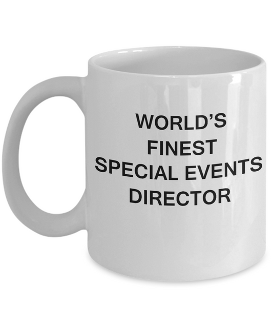 World's Finest Special events director - Gifts For Special events director White mugs 11 oz