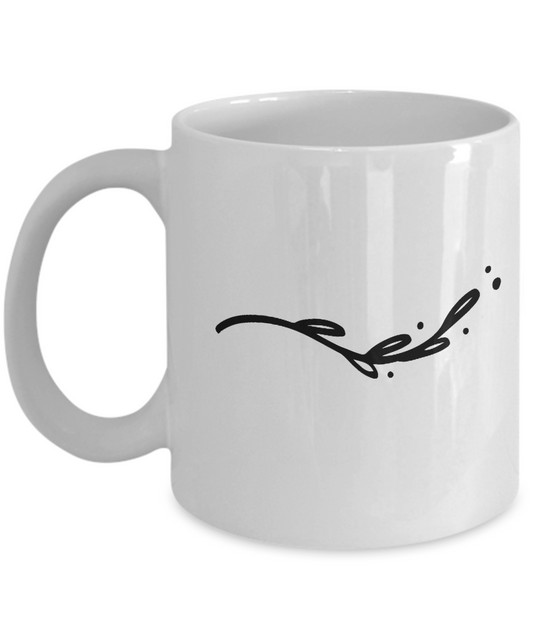 Christmas Clipart 9 coffee mugs - Funny Christmas Gifts - White coffee mugs 11 oz