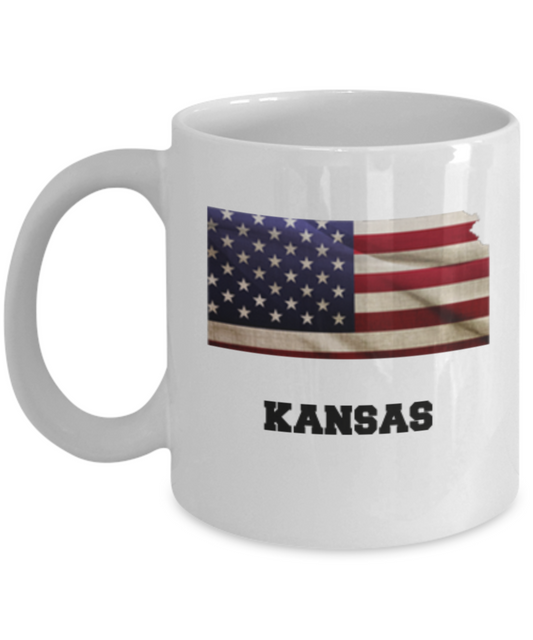 I Love Kansas Coffee Mugs Coffee mug sets - 11 Oz State Love Gift Idea Tea Cup Funny