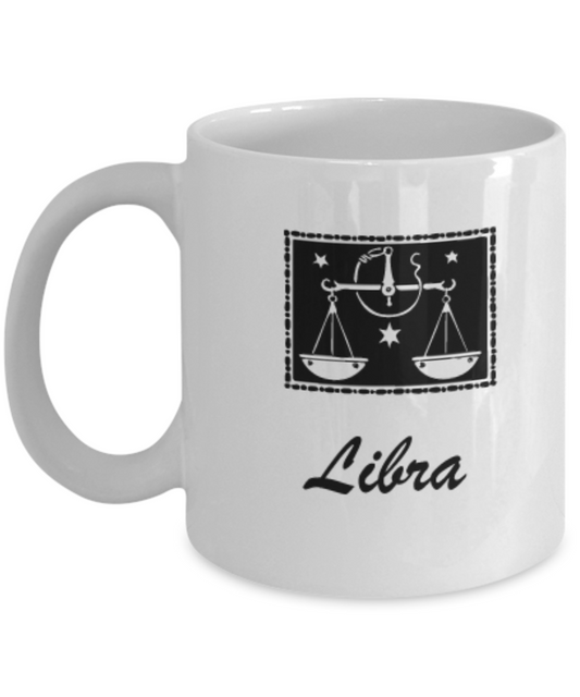 Libra - Libra Coffee Mug - Libra Zodiac Mug - Zodiac 11 OZ Zodiac October November