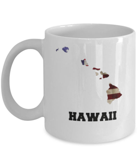 I Love Hawaii Coffee Mugs Coffee mug sets - 11 Oz State Love Gift Idea Tea Cup Funny
