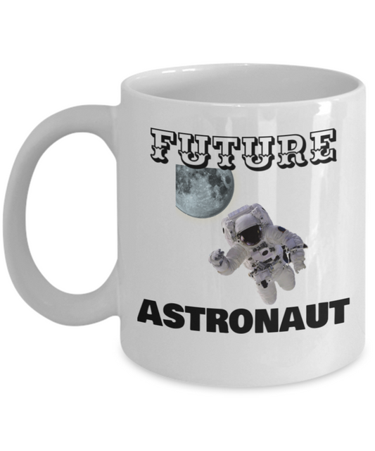 future astronaut Coffee Cup - White Porcelain Coffee Cup,Premium 11 oz White coffee cup