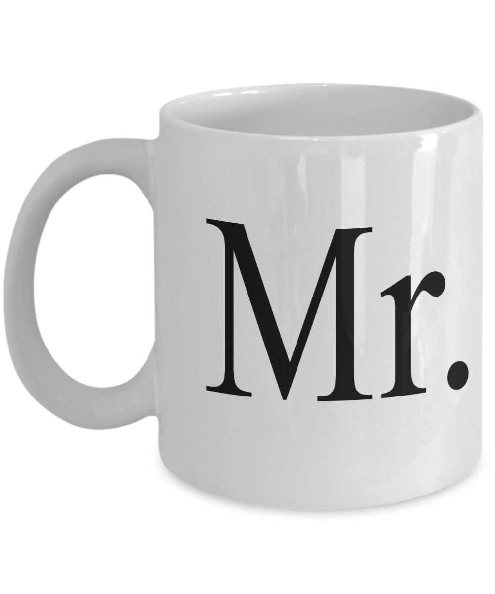 We vibe anniversary, Mr. - White Coffee Mug Tea Cup 11 oz Gift