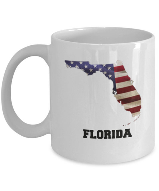 I Love Florida Coffee Mugs Coffee mug sets - 11 Oz State Love Gift Idea Tea Cup Funny