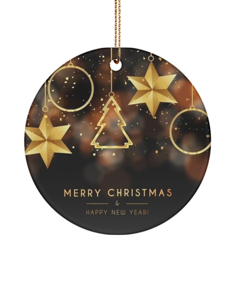 Ornament, Christmas Star Ornament, Ceramic Star Ornament, Tree Ornament, Star Tree Decoration