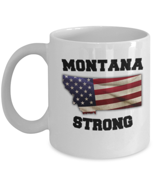 Montana State coffee mug - Porcelain White Funny Coffee White coffee mugs 11 oz