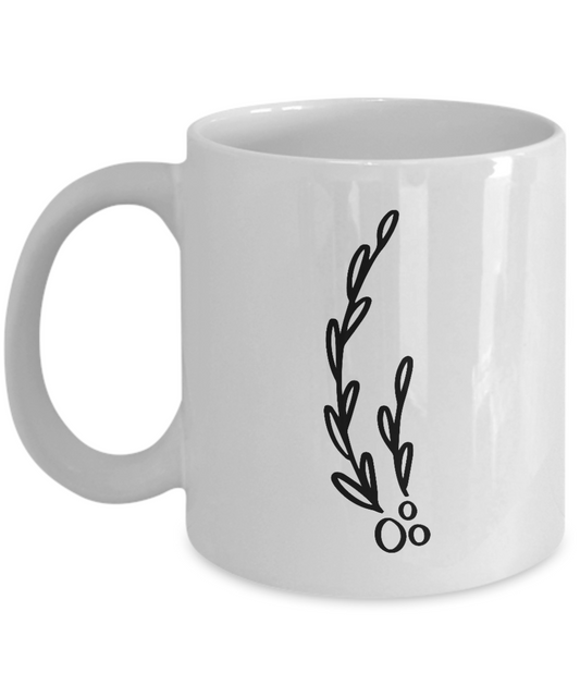 Christmas Clipart 13 coffee mugs - Funny Christmas Gifts -White coffee mugs 11 oz