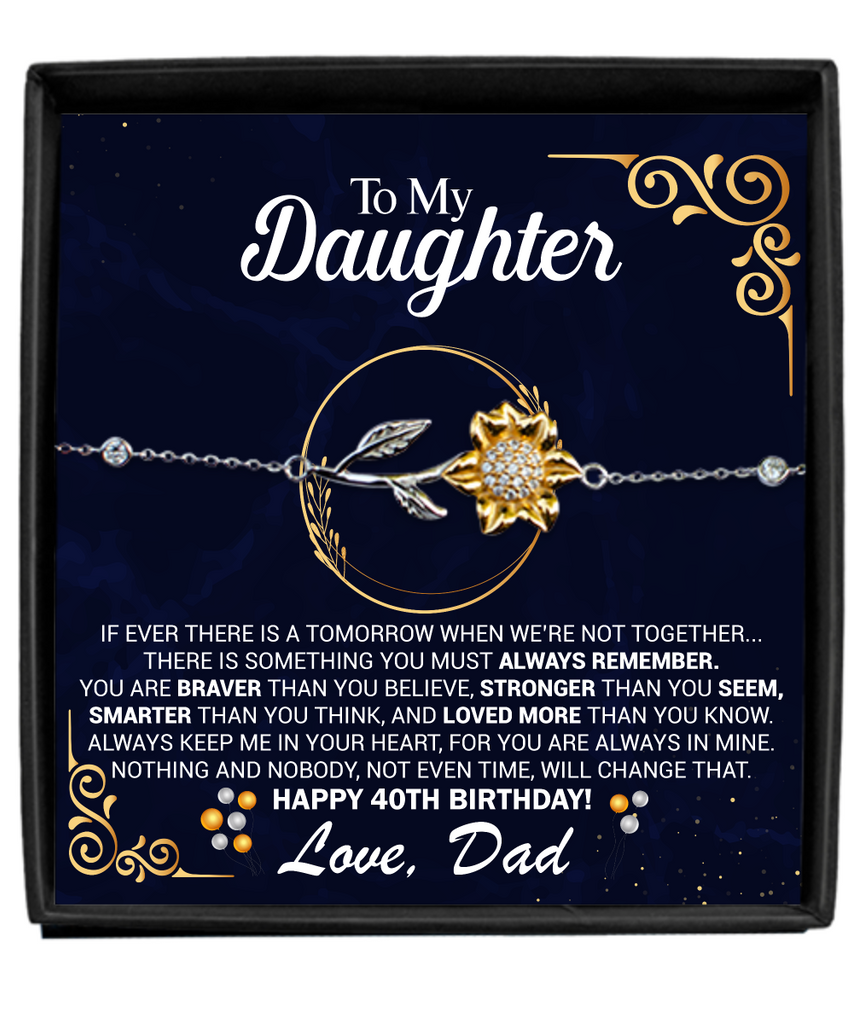 Special 40th birthday hot sale gift for daughter