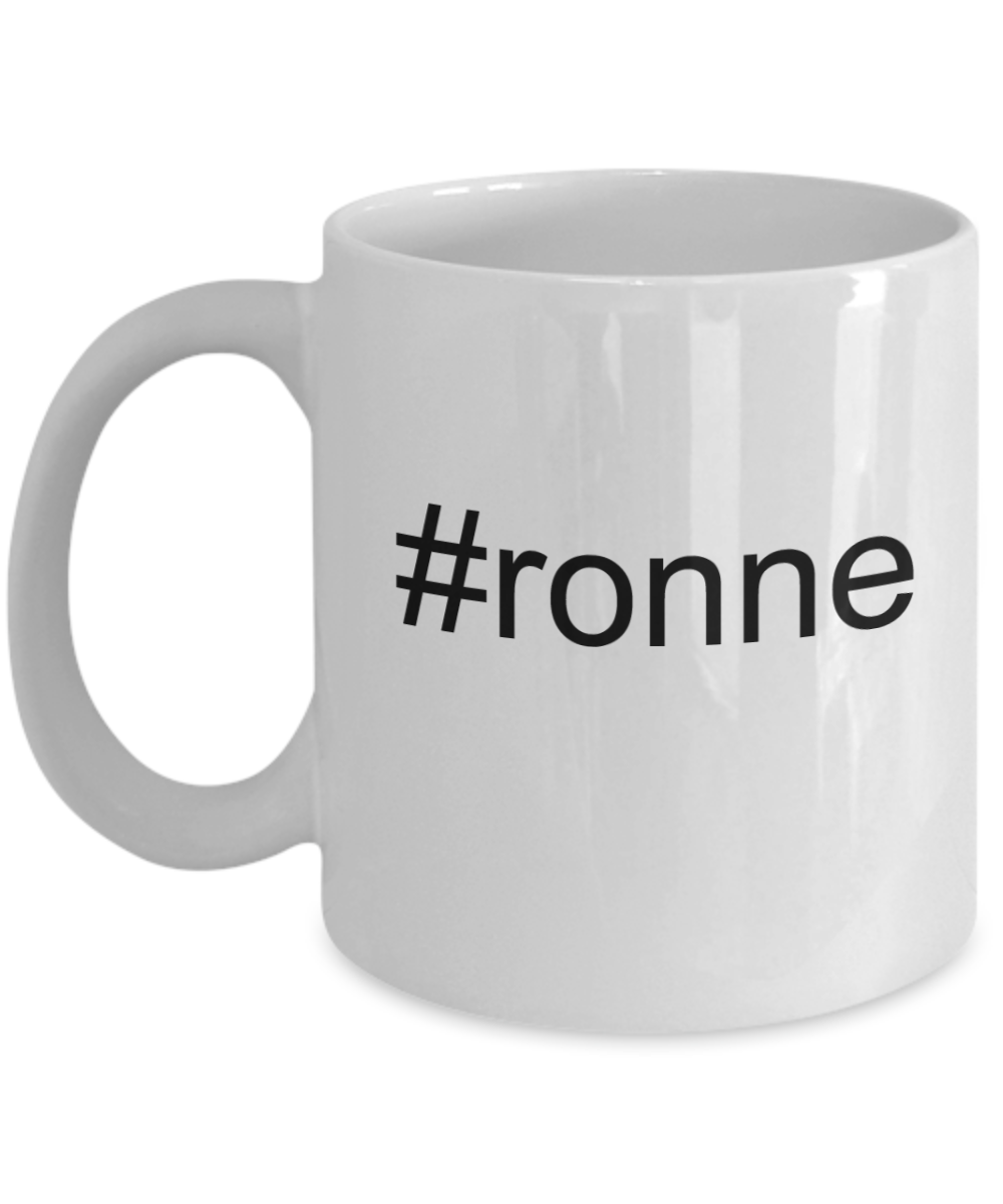 Write like a mother f mug, #ronne - White Porcelain Coffee 11 oz