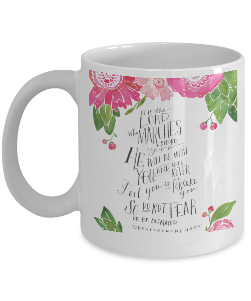 Proverbs Bible quotes , Do not fear - White Coffee Mug Tea Cup 11 oz Gift