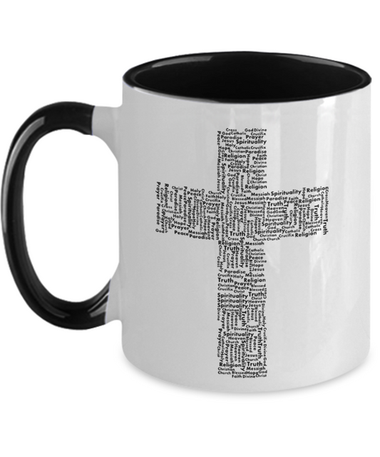 Faith Mug, Inspirational Coffee Mug, Faith Gifts For Women, Faith Gift Ideas, Christian Mug, Pastor Mug, Faith 2 Tier Mug