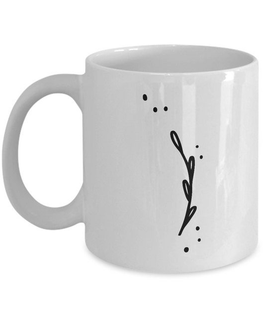 Christmas Clipart 12 coffee mugs - Funny Christmas Gifts -White coffee mugs 11 oz