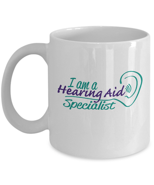 I'm a Hearing Aid Specialist White Coffee mugs for Hearing Aid Doctors Specialists - 11 OZ  Coffee mugs,