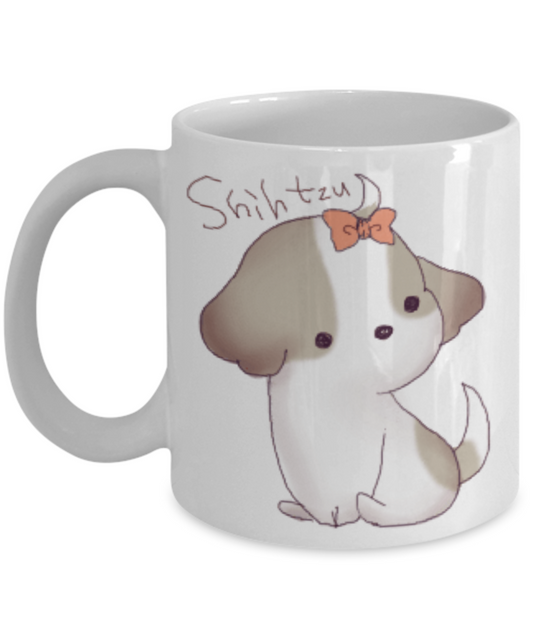 Shih Tzu - It's Your Birthday - Funny Novelty White Ceramic 11 Oz Coffee Mug