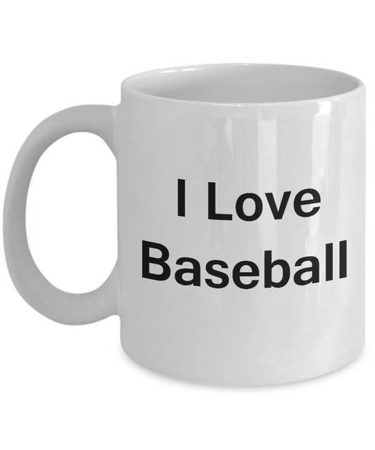 Baseball coffee mug - Porcelain White Funny Coffee Mug, Best Office Tea Mug & Coffee Cup Gifts 11 oz